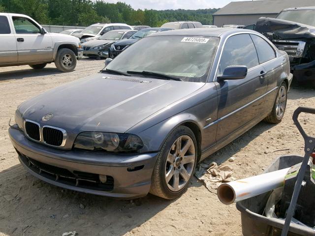 WBABM3347YJN85496 - 2000 BMW 323 CI GRAY photo 2