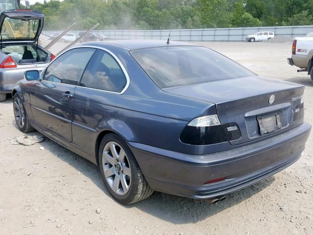 WBABM3347YJN85496 - 2000 BMW 323 CI GRAY photo 3