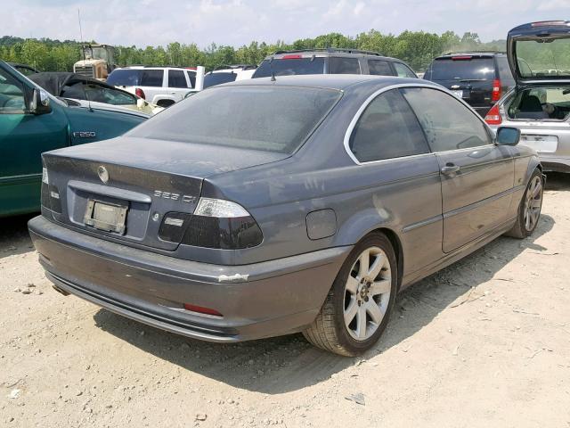 WBABM3347YJN85496 - 2000 BMW 323 CI GRAY photo 4