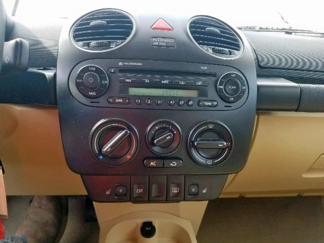 3VWRW3AG6AM028092 - 2010 VOLKSWAGEN NEW BEETLE 白色 照片 9