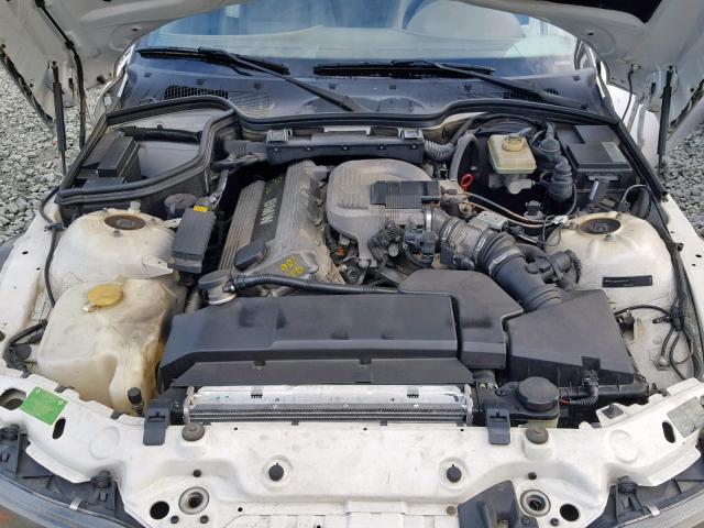 4USCH7326WLE05831 - 1998 BMW Z3 1.9 WHITE photo 7