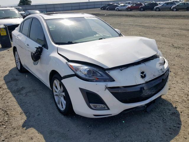 JM1BL1W64B1362878 - 2011 MAZDA 3 S WHITE photo 1