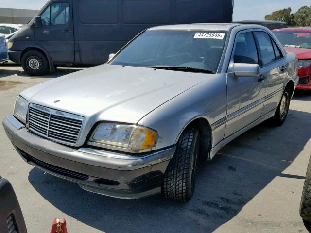 WDBHA29G9YA846420 - 2000 MERCEDES-BENZ C 280 GRAY photo 2