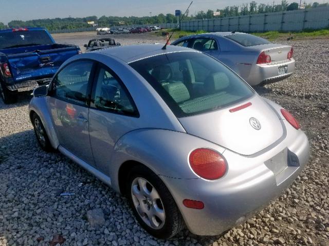 3VWCK21C93M427039 - 2003 VOLKSWAGEN NEW BEETLE Silber Foto 3