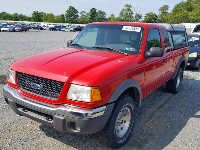 1FTZR45E63TA29059 - 2003 FORD RANGER SUP RED photo 2