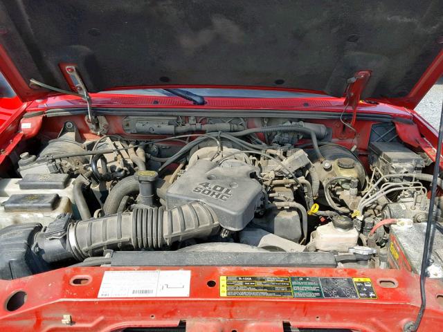 1FTZR45E63TA29059 - 2003 FORD RANGER SUP RED photo 7