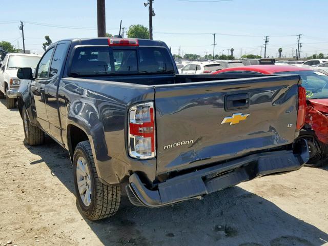 1GCHSCEA5G1118890 - 2016 CHEVROLET COLORADO L GRAY photo 3