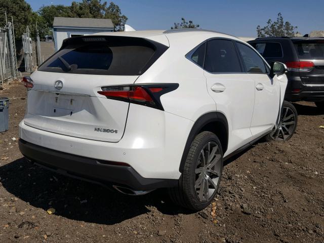 JTJYARBZ5F2004930 - 2015 LEXUS NX 200T WHITE photo 4