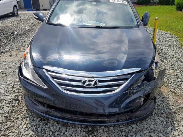 5NPEB4AC2EH934073 - 2014 HYUNDAI SONATA GLS BLUE photo 7