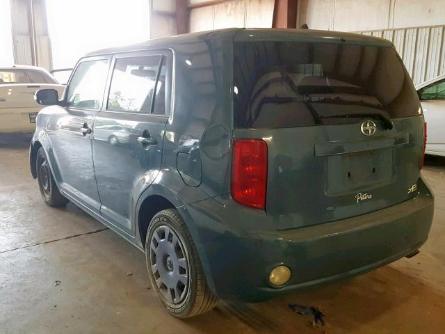 JTLZE4FE7A1108358 - 2010 TOYOTA SCION XB BLUE photo 3