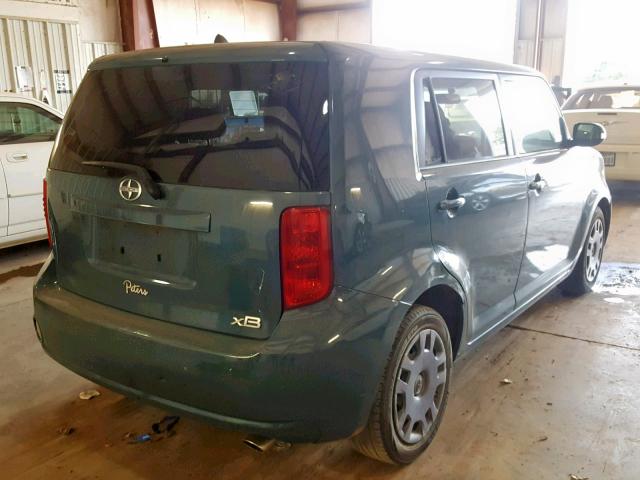 JTLZE4FE7A1108358 - 2010 TOYOTA SCION XB BLUE photo 4