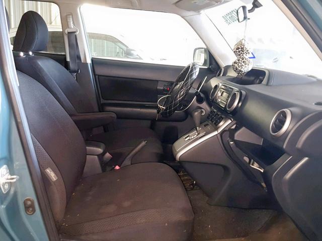 JTLZE4FE7A1108358 - 2010 TOYOTA SCION XB BLUE photo 5