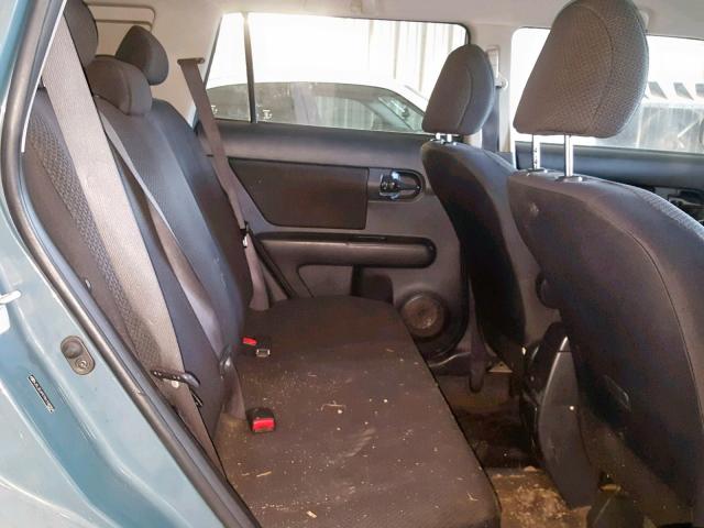 JTLZE4FE7A1108358 - 2010 TOYOTA SCION XB BLUE photo 6