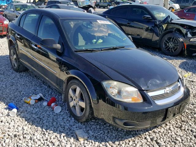 1G1AD5F56A7141942 - 2010 CHEVROLET COBALT 1LT BLACK photo 1