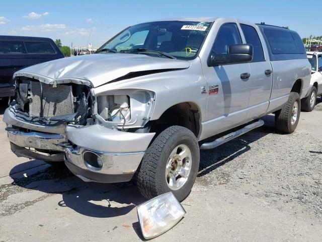 3D7KS28L99G547375 - 2009 DODGE RAM 2500 SILVER photo 2