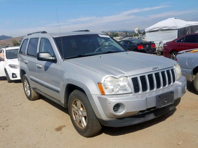 1J8GR48K17C513647 - 2007 JEEP GRAND CHER SILVER photo 1