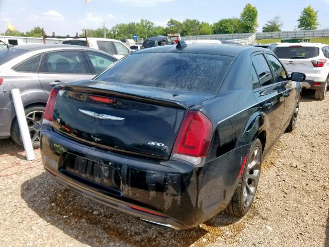 2C3CCABG1GH190700 - 2016 CHRYSLER 300 S BLACK photo 4