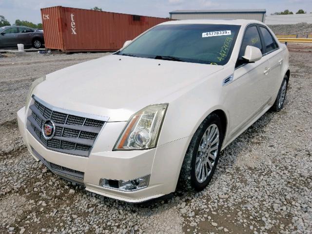 1G6DJ5EVXA0117993 - 2010 CADILLAC CTS PERFOR WHITE photo 2