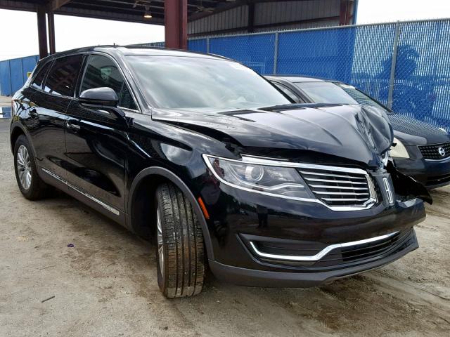 2LMPJ6KR8HBL44342 - 2017 LINCOLN MKX SELECT BLACK photo 1