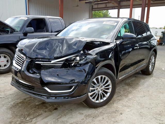 2LMPJ6KR8HBL44342 - 2017 LINCOLN MKX SELECT BLACK photo 2