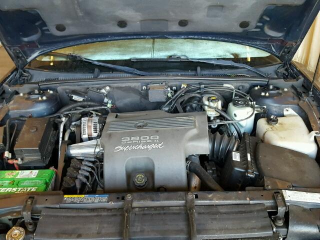 1G4CU541744101631 - 2004 BUICK PARK AVENU BLUE photo 7