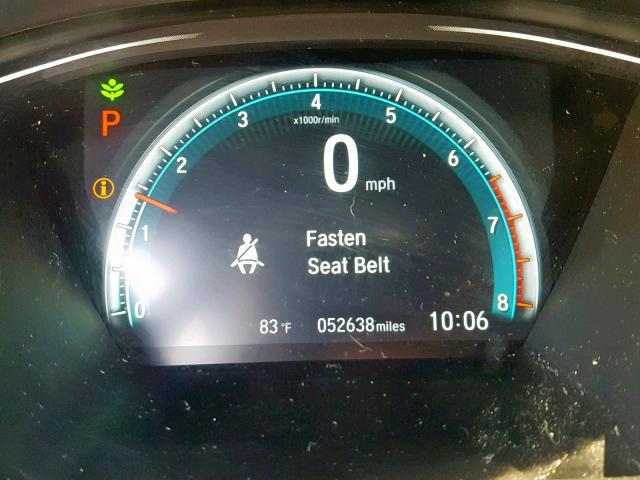 SHHFK7H7XHU202130 - 2017 HONDA CIVIC EXL 银色 照片 8