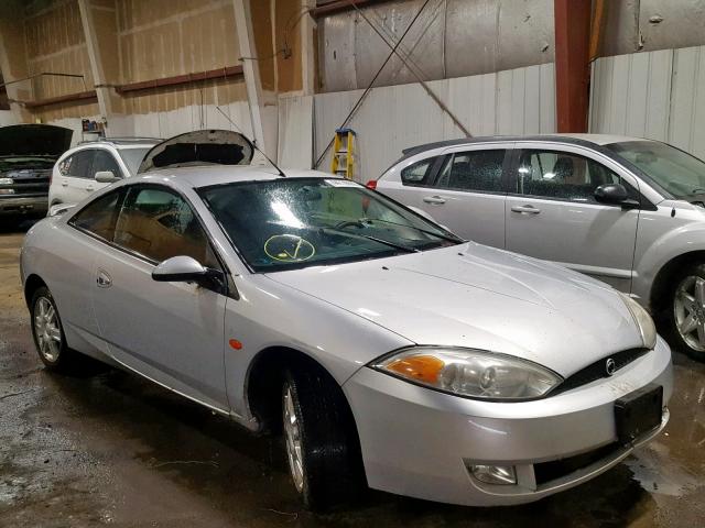 1ZWFT61L815626941 - 2001 MERCURY COUGAR V6 SILVER photo 1