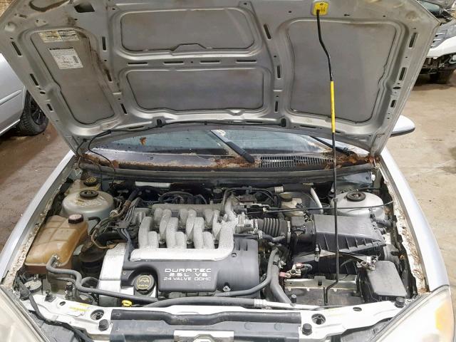 1ZWFT61L815626941 - 2001 MERCURY COUGAR V6 SILVER photo 7