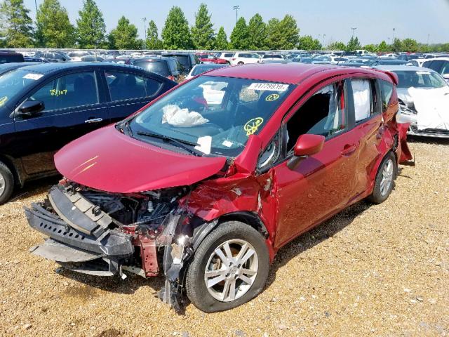 3N1CE2CP2FL431120 - 2015 NISSAN VERSA NOTE RED photo 9