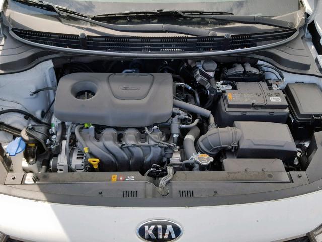 3KPA24AB1JE063784 - 2018 KIA RIO LX WHITE photo 7