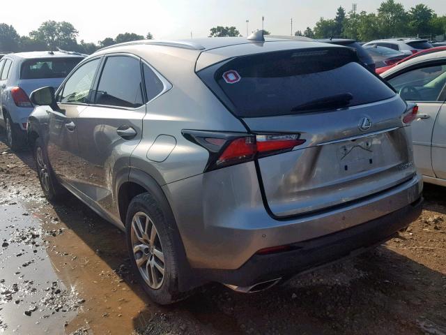 JTJBARBZ8F2017872 - 2015 LEXUS NX 200T GOLD photo 3