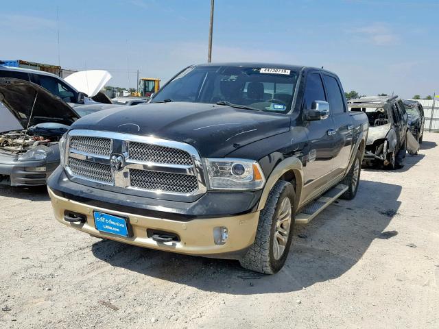 1C6RR6PM3ES429614 - 2014 RAM 1500 LONGH BLACK photo 2