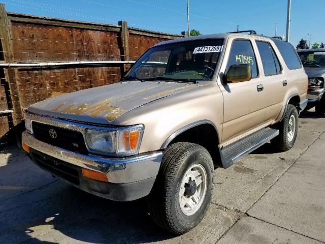 JT3VN39W3S0220126 - 1995 TOYOTA 4RUNNER VN GOLD photo 2