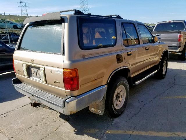 JT3VN39W3S0220126 - 1995 TOYOTA 4RUNNER VN GOLD photo 4