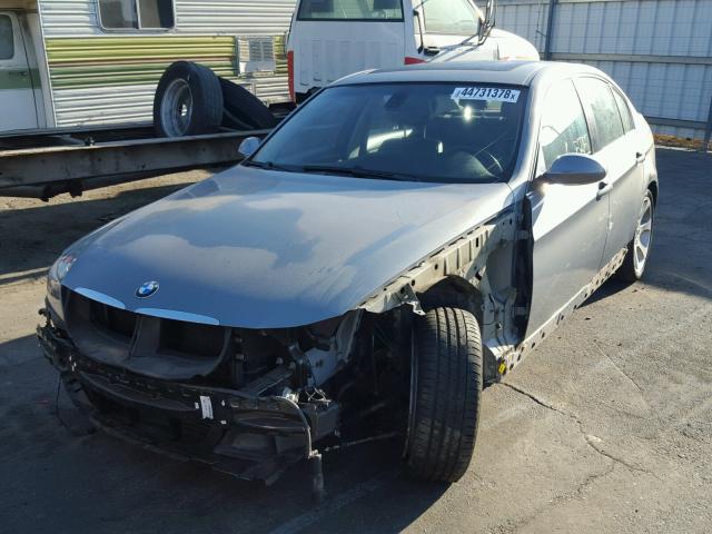 WBAVD33576KV64841 - 2006 BMW 330 XI GRAY photo 2