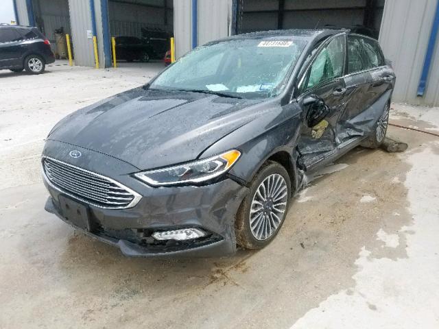 3FA6P0RU8HR267657 - 2017 FORD FUSION TIT CHARCOAL photo 2