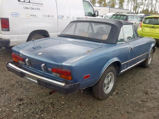 124CS20158134 - 1980 FIAT SPIDER BLUE photo 4