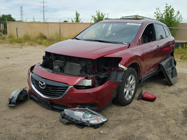 JM3TB3CA1F0468204 - 2015 MAZDA CX-9 TOURI RED photo 2