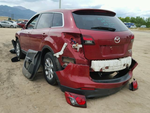 JM3TB3CA1F0468204 - 2015 MAZDA CX-9 TOURI RED photo 3