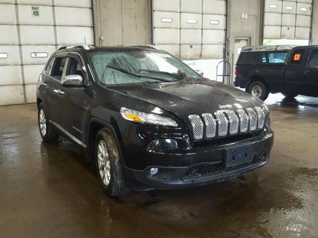 1C4PJMCB5HW635627 - 2017 JEEP CHEROKEE L BLACK photo 1