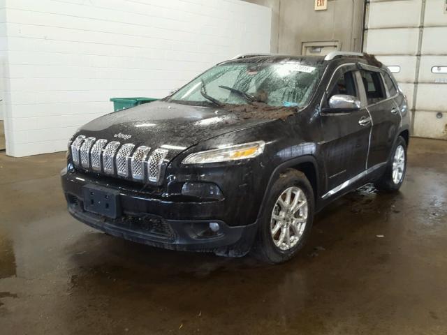 1C4PJMCB5HW635627 - 2017 JEEP CHEROKEE L BLACK photo 2