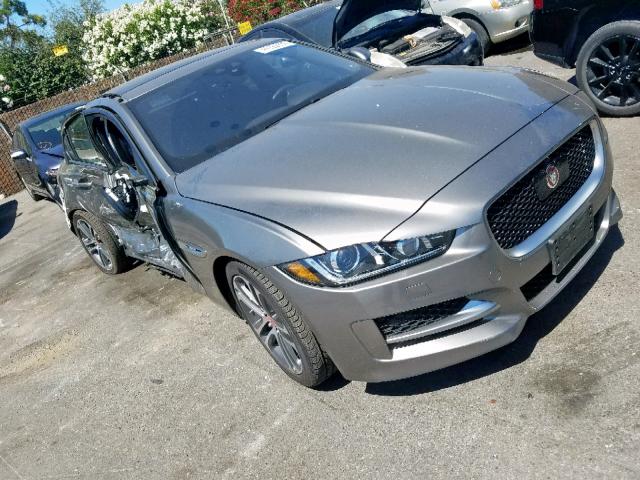 SAJAF4FX2KCP43969 - 2019 JAGUAR XE R - SPO SILVER photo 1