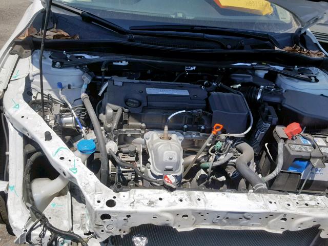 1HGCR2F85FA066365 - 2015 HONDA ACCORD EXL WHITE photo 7