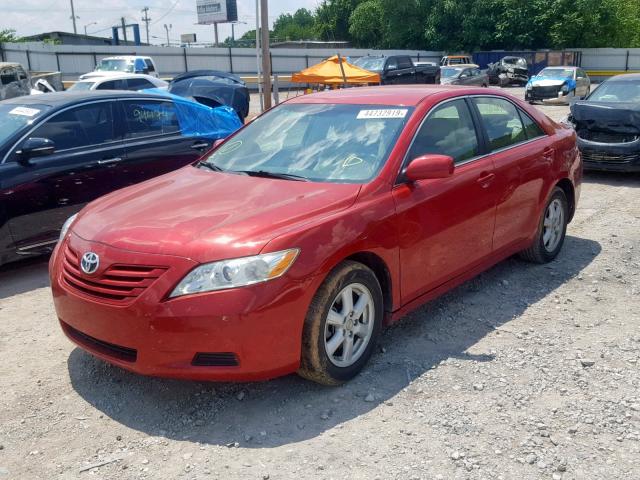 4T1BE46K57U010418 - 2007 TOYOTA CAMRY NEW RED photo 2