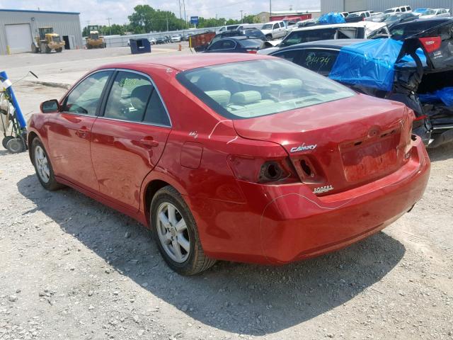 4T1BE46K57U010418 - 2007 TOYOTA CAMRY NEW RED photo 3