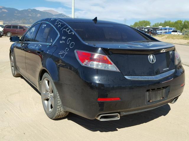 19UUA9F59DA004331 - 2013 ACURA TL TECH BLACK photo 3