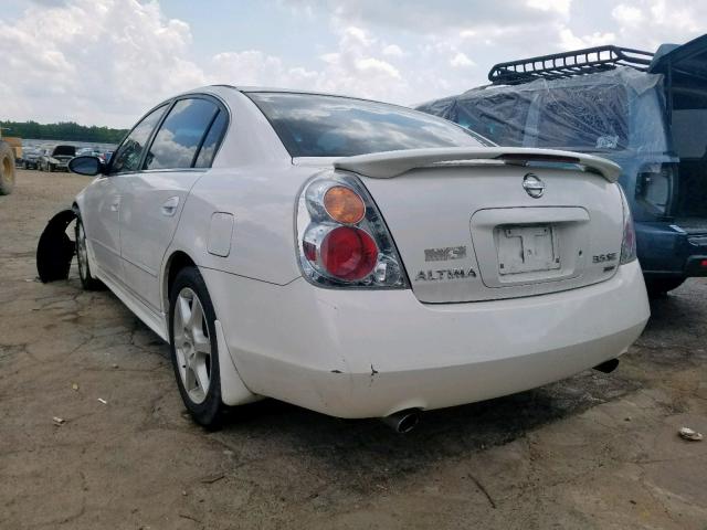 1N4BL11D43C145168 - 2003 NISSAN ALTIMA SE WHITE photo 3