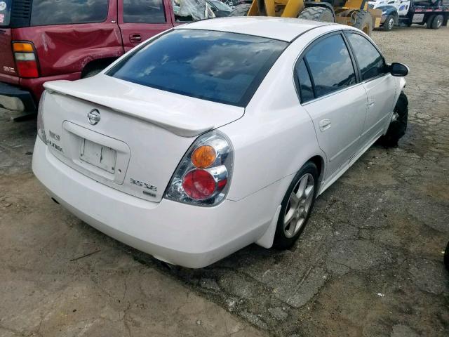 1N4BL11D43C145168 - 2003 NISSAN ALTIMA SE WHITE photo 4