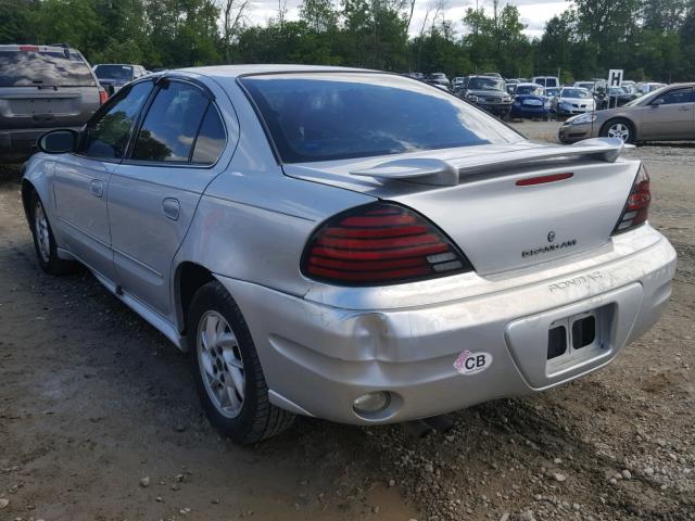 1G2NF52E14M547842 - 2004 PONTIAC GRAND AM S SILVER photo 3