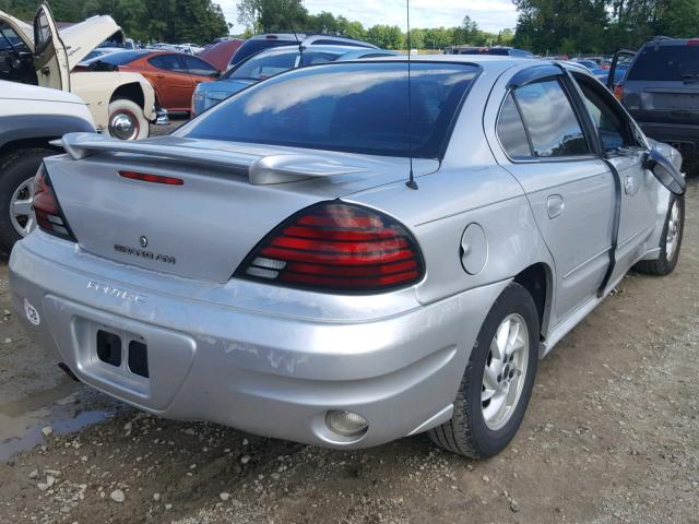 1G2NF52E14M547842 - 2004 PONTIAC GRAND AM S SILVER photo 4